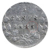 1885 Large 5 Canada 5-cents ICCS Certified VF20
