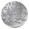 1902H Large/Small H Canada 5-cents ICCS Certified AU55