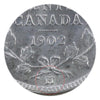 1902H Large H Canada 5-cents ICCS Certified MS62