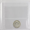 1909 Round Leaves; Bow Tie Canada 5-cents ICCS Certified AU55 (XXP 770)