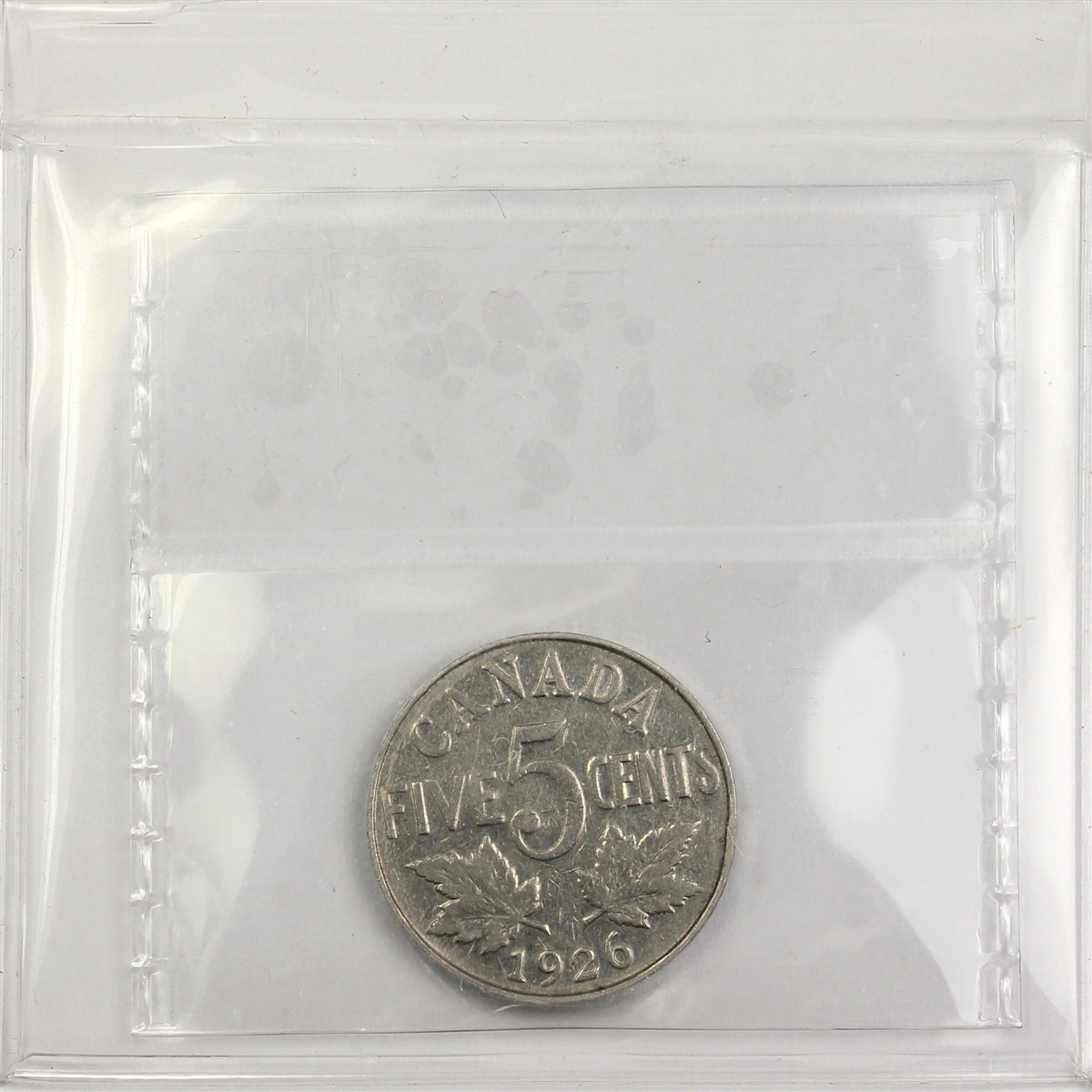 1926 Far 6 Canada 5-cents ICCS Certified VG8