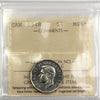 1948 Canada 5-cents ICCS Certified MS65