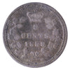 1858 Large Date Canada 5-cents ICCS Certified F15
