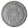 1870 Flat Border Canada 5-cents ICCS Certified F15
