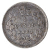 1884 Near 4 Canada 5-cents ICCS Certified VF20