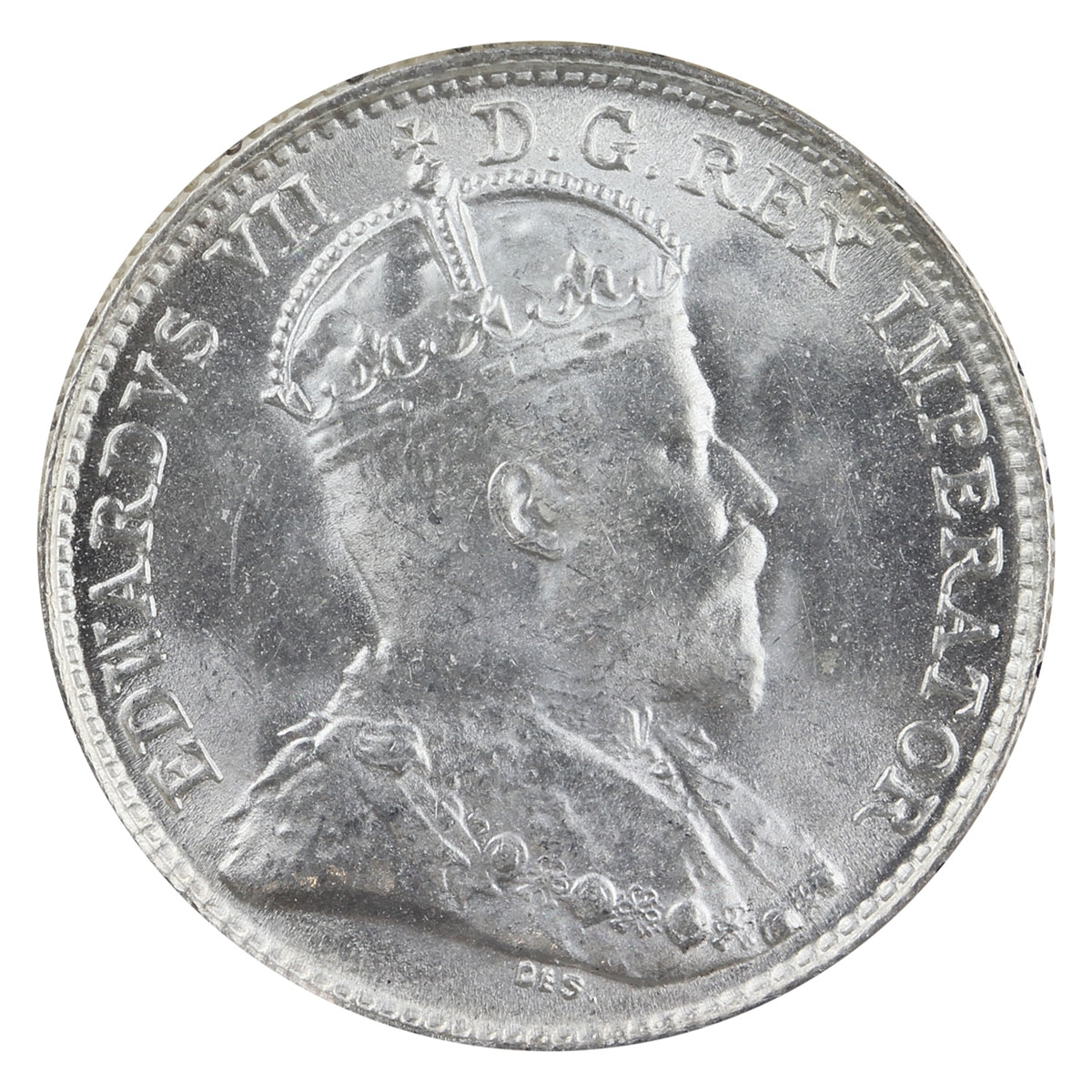 1902 Canada 5-cents ICCS Certified MS64