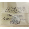 1910 Pointed Leaves Canada 5-cents ICCS Certified MS60