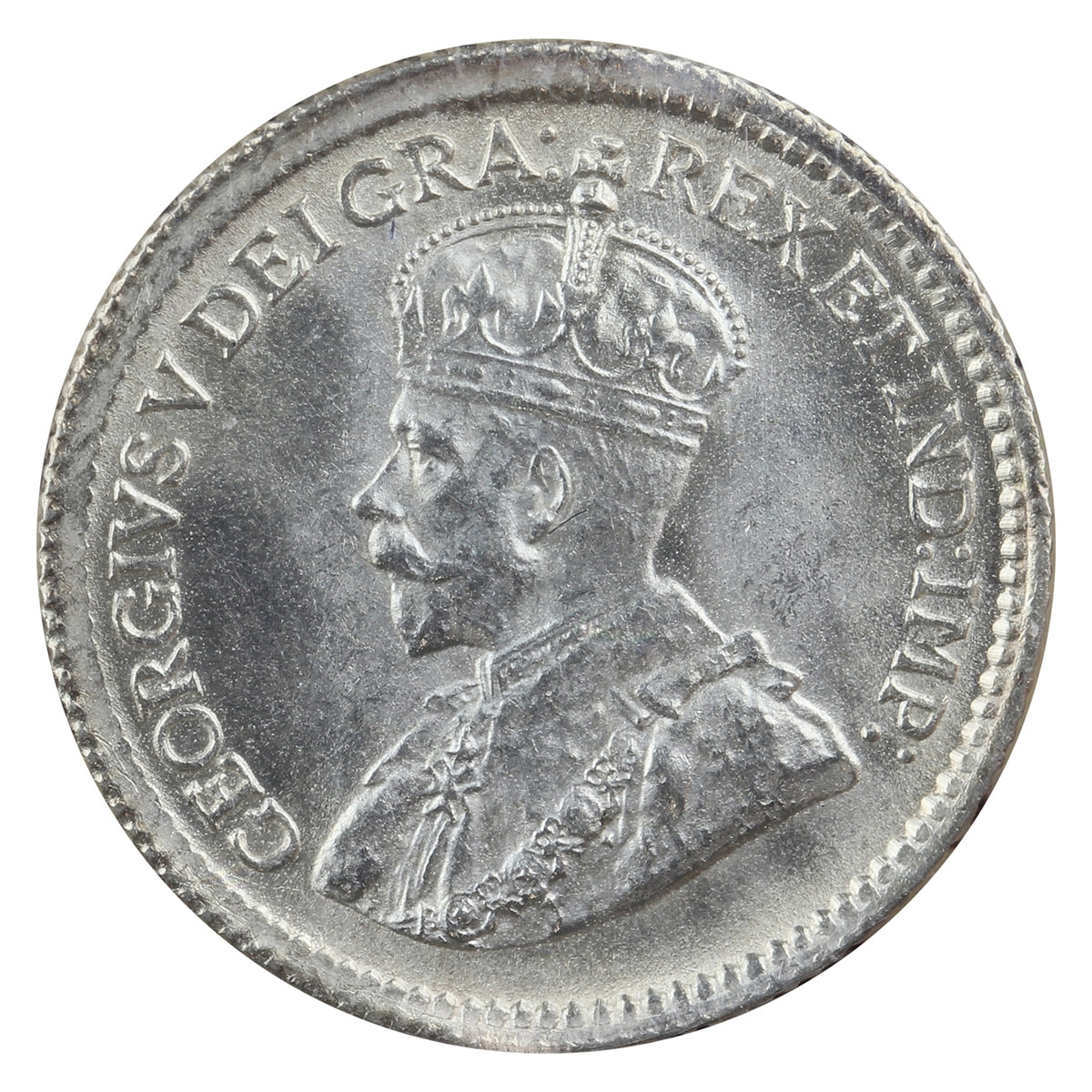 1920 Canada 5-cents ICCS Certified MS64