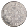 1934 Canada 5-cents ICCS Certified MS60
