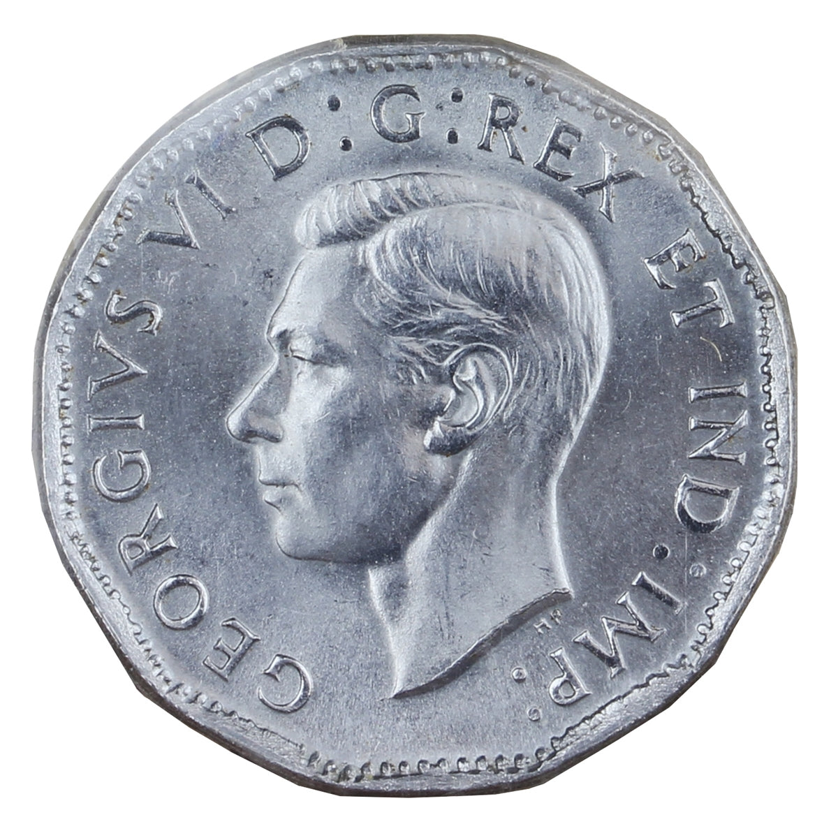 1945 Canada 5-cents ICCS Certified MS66