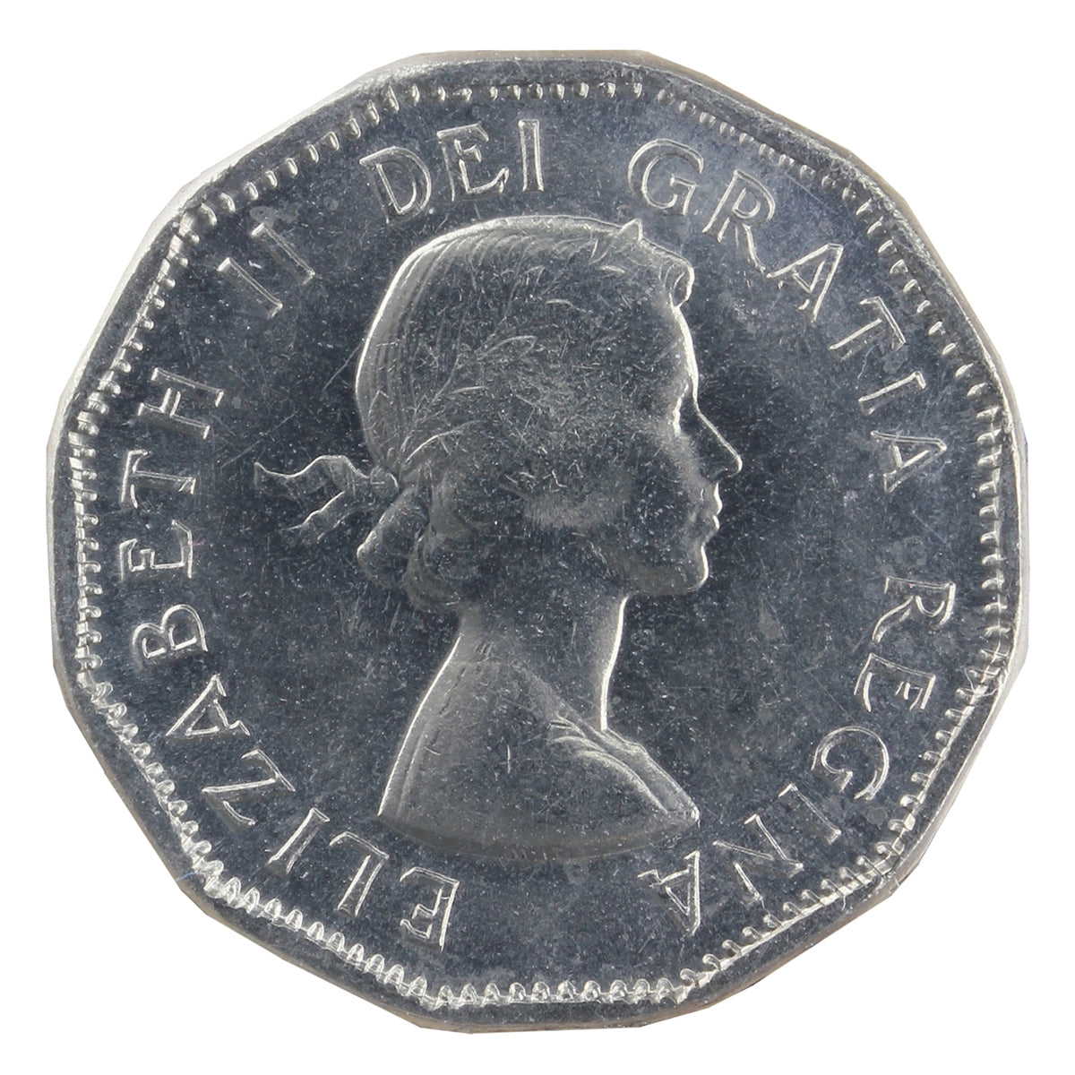 1958 Dbl 18 Canada 5-cents ICCS Certified MS64