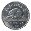 1958 Dbl 18 Canada 5-cents ICCS Certified MS64