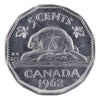 1962 Dbl 1962 Canada 5-cents ICCS Certified MS63