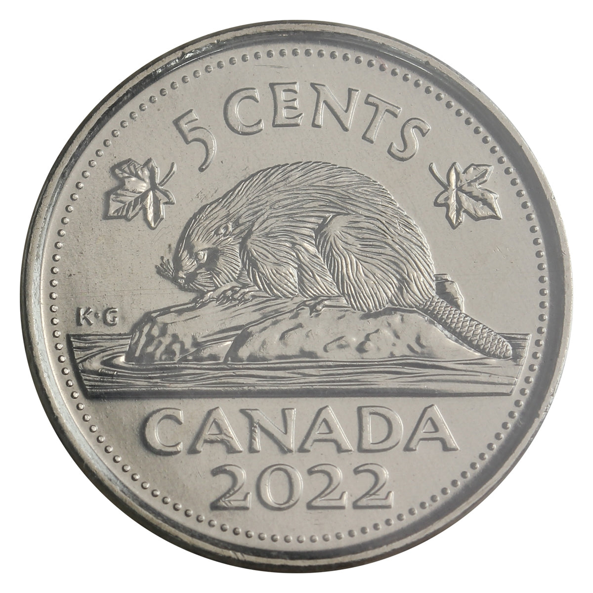 2022 Canada 5-cents ICCS Certified MS66