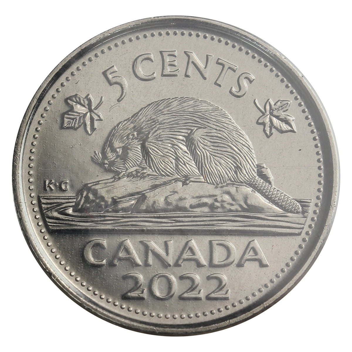 2022 Canada 5-cents ICCS Certified MS65