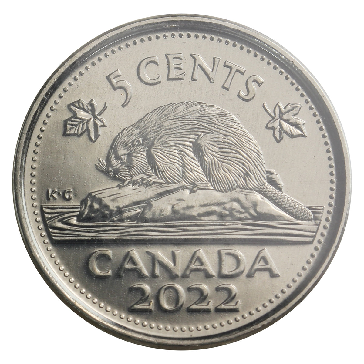 2022 Canada 5-cents ICCS Certified MS64