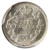 1902H Small H Canada 5-cents PCGS Certified MS63