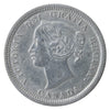 1870 Flat Border Canada 5-cents ICCS Certified AU50