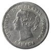 1874H Plain 4 Canada 5-cents ICCS Certified EF40