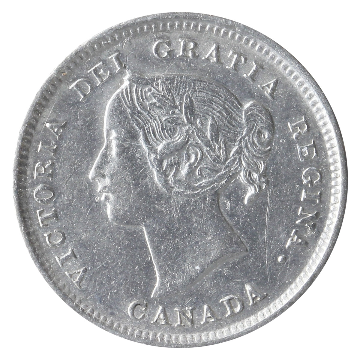 1894 Canada 5-cents ICCS Certified EF40