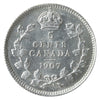 1907 Canada 5-cents ICCS Certified MS62