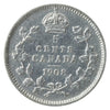 1908 Large 8 Canada 5-cents ICCS Certified EF40