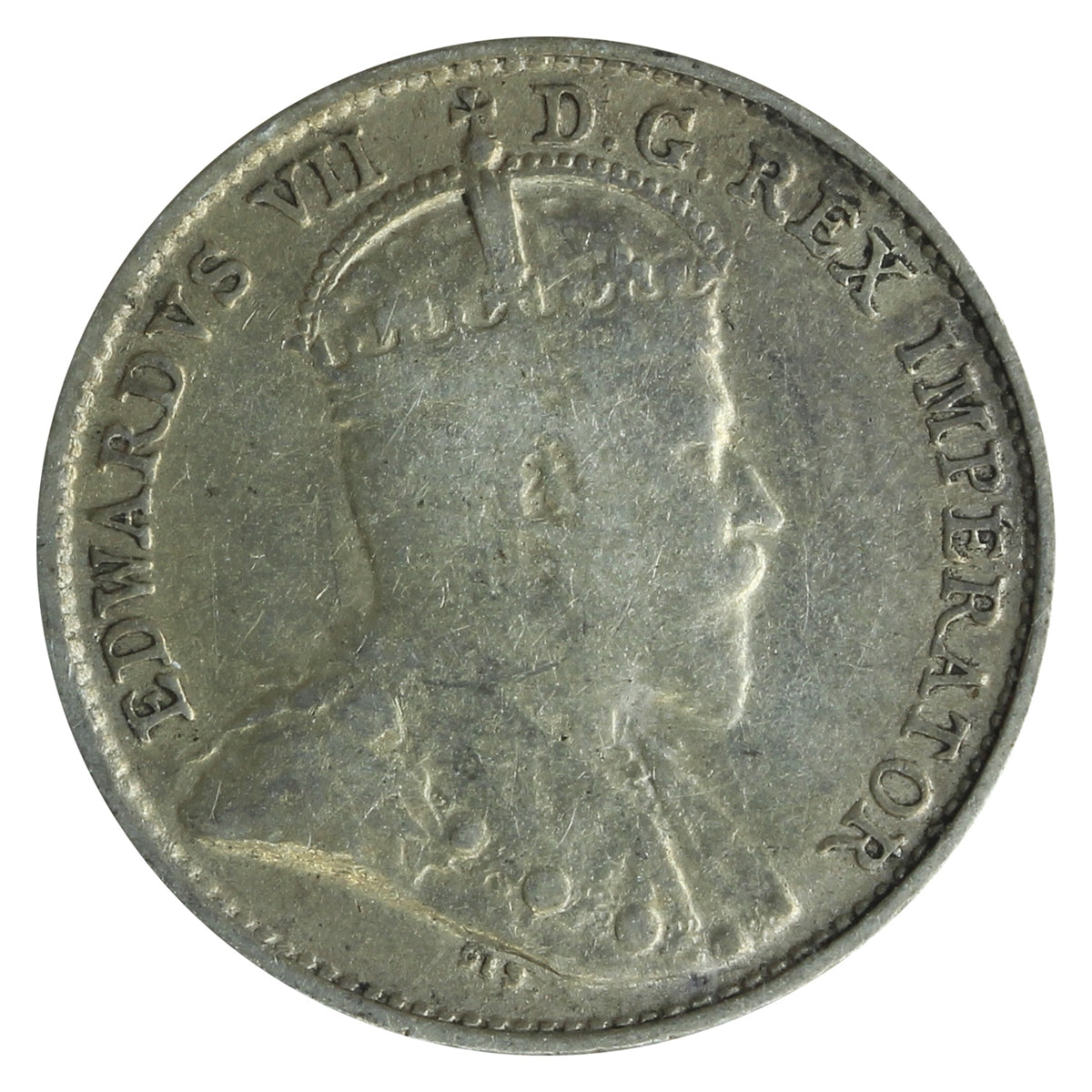 1908 Large 8 Canada 5-cents ICCS Certified VF20