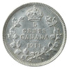 1911 Canada 5-cents ICCS Certified MS64 (XSI 406)