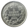1915 Canada 5-cents ICCS Certified AU50