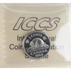 1969 Canada 5-cents ICCS Certified PL-64 Heavy Cameo