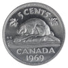 1969 Canada 5-cents ICCS Certified PL-64 Heavy Cameo