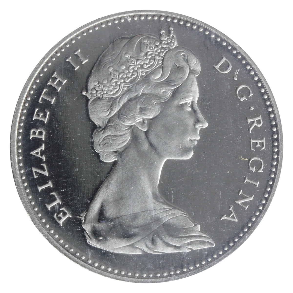 1971 Canada 5-cents ICCS Certified SP66 UHC