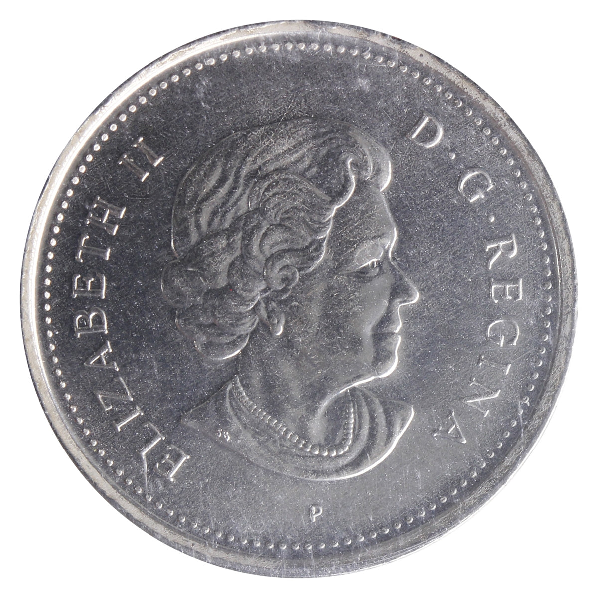 2005P VE Day Canada 5-cents ICCS Certified MS67