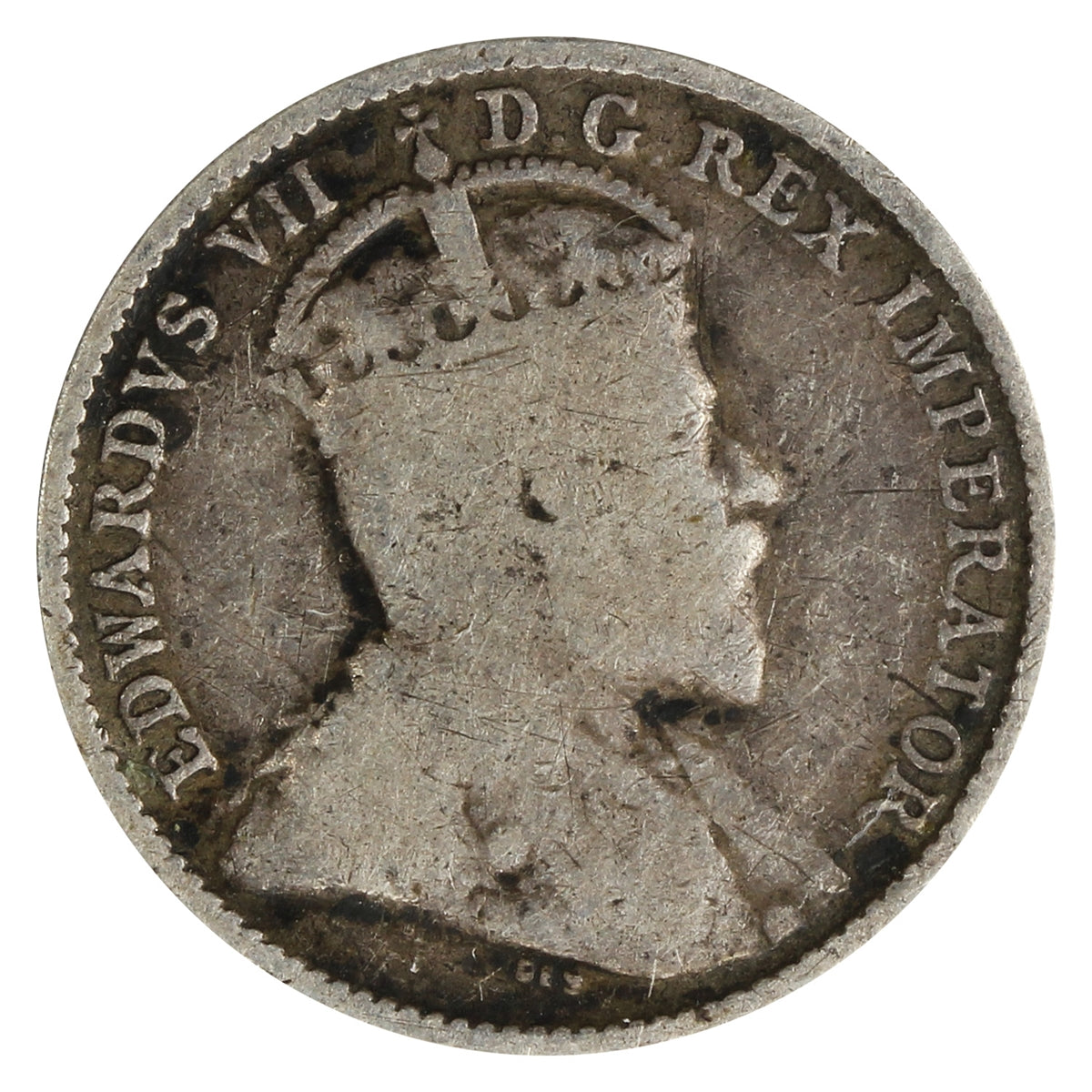 1903H Large H Canada 5-cents G-VG (G6)