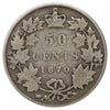 1870 LCW Canada 50-cents About Good (AG3)