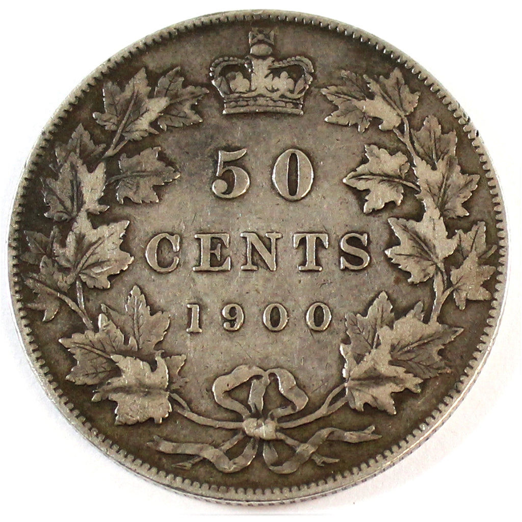 1900 Canada 50-cents Very Fine (VF20) $