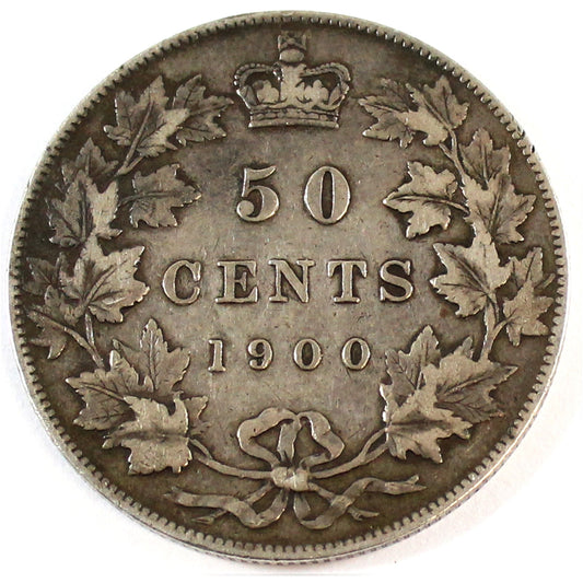 1900 Canada 50-cents Very Fine (VF20) $
