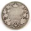 1871 Canada 50-cents Good (G4)