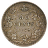 1872H Canada 50-cents Extra Fine (EF-40) $