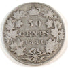 1881H Canada 50-cents G-VG (G6) $