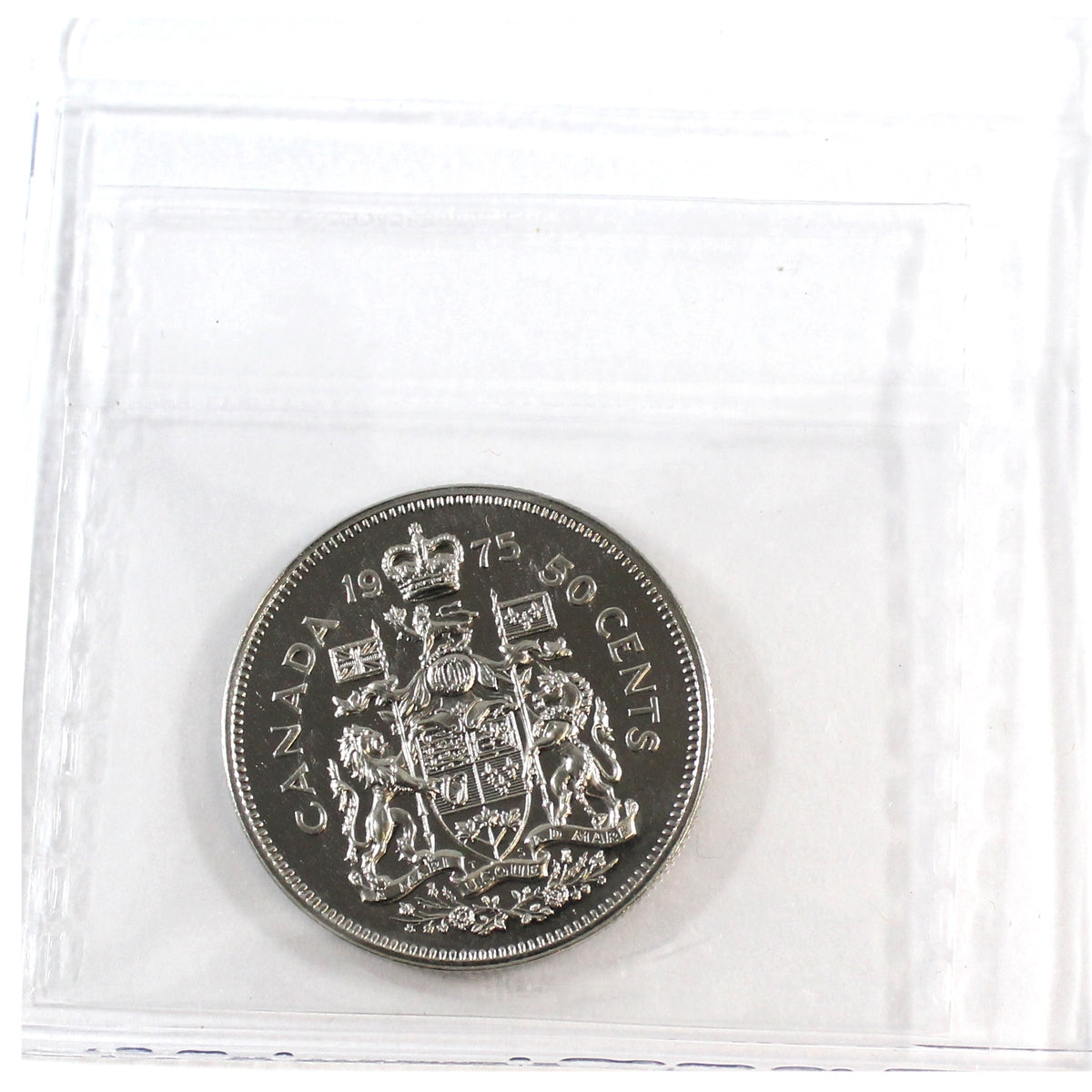 1975 Canada 50-cents ICCS Certified PL66 Heavy Cameo