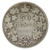 1890H Canada 50-cents Very Good (VG-8) $