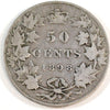 1898 Canada 50-cents Very Good (VG8) $