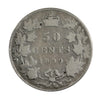 1899 Large 1st 9 Canada 50-cents Very Good (VG8) $