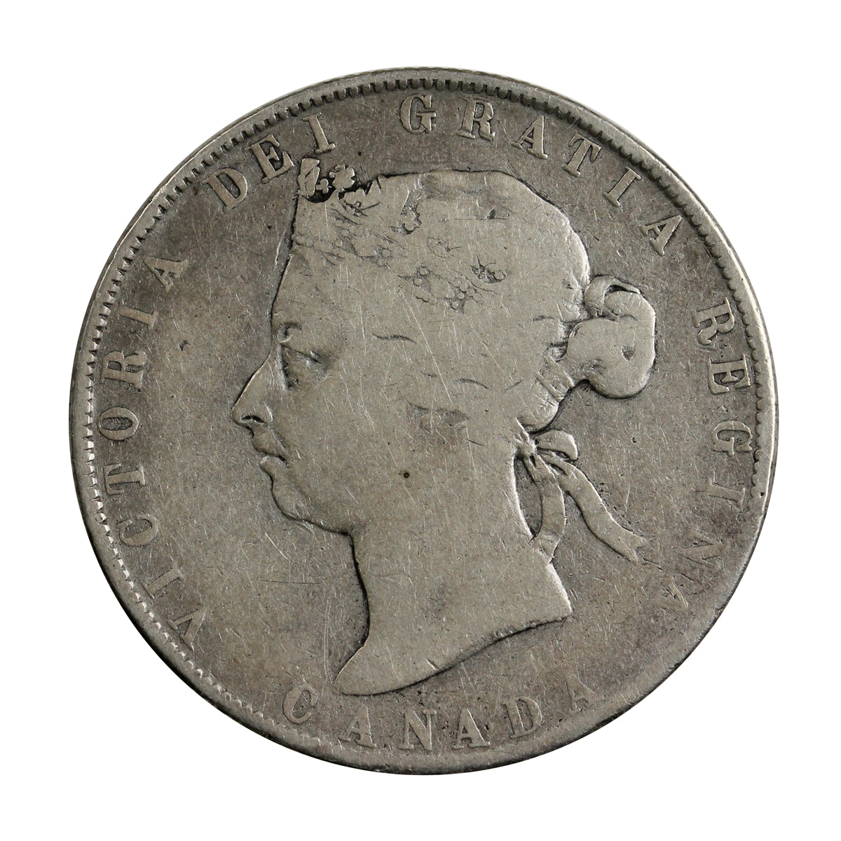 1899 Large 1st 9 Canada 50-cents Very Good (VG8) $
