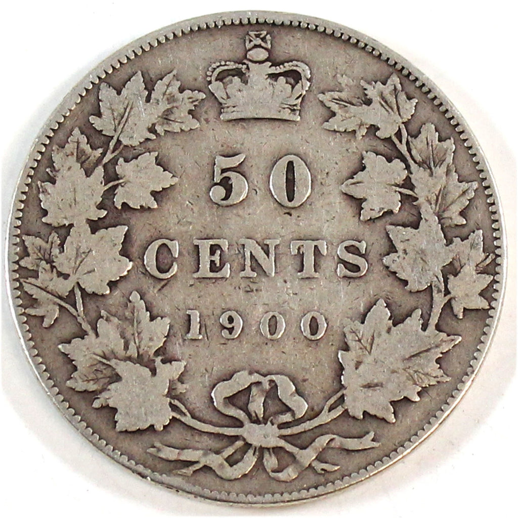 1900 Canada 50-cents VG-F (VG10) $