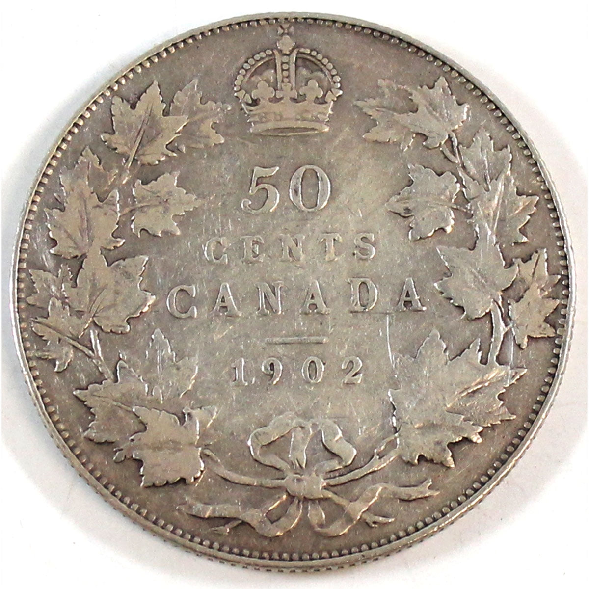 1902 Canada 50-cents Very Fine (VF20) $