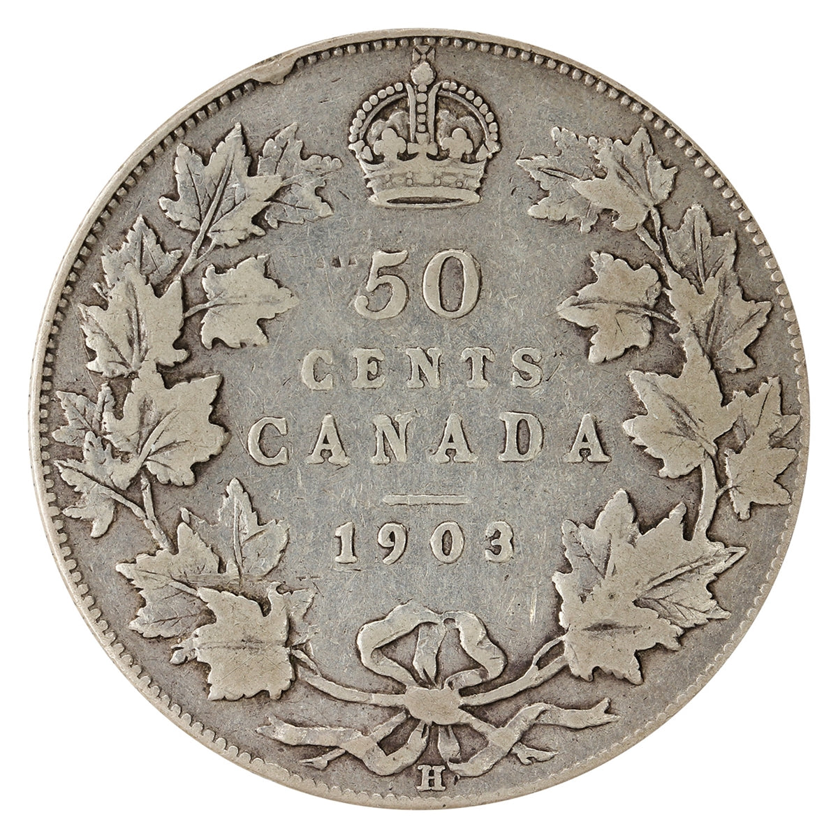 1903H Canada 50-cents Fine (F12) $