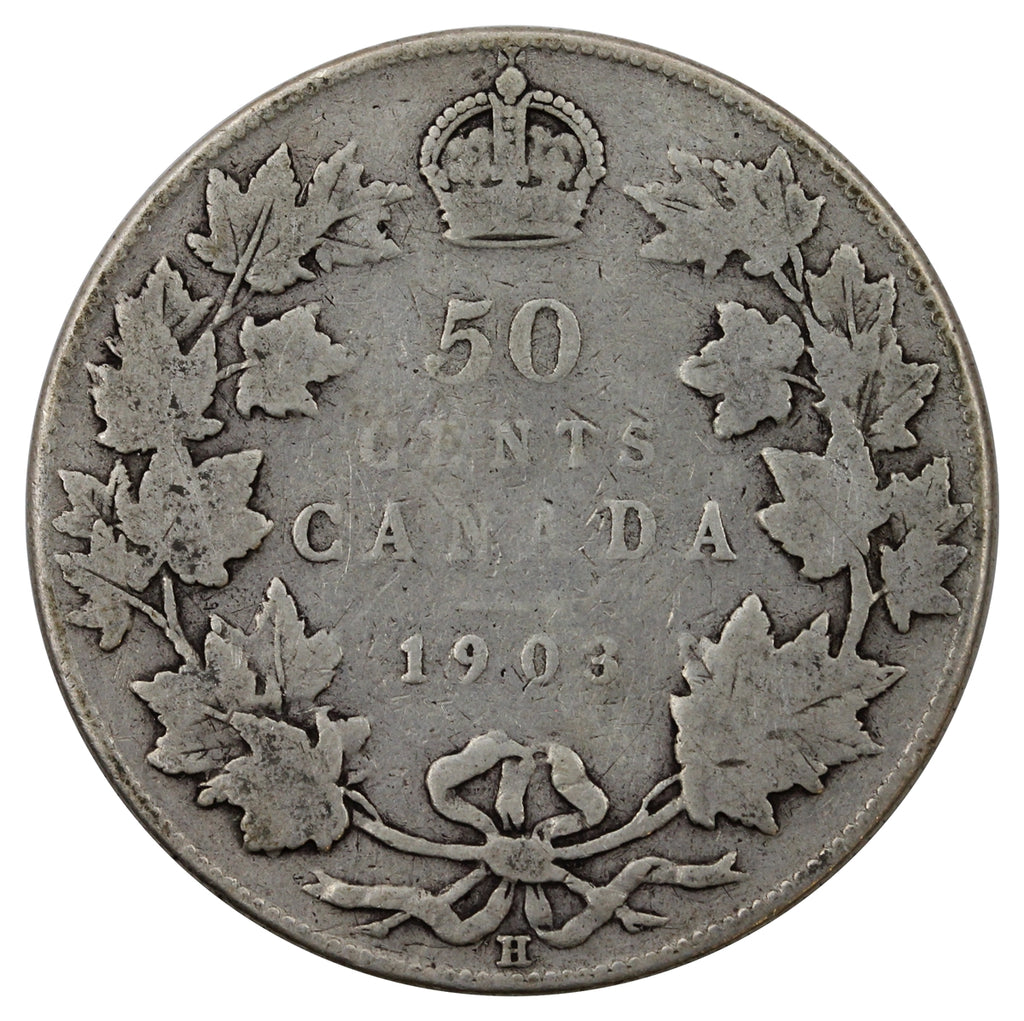 1903H Canada 50-cents G-VG (G6)