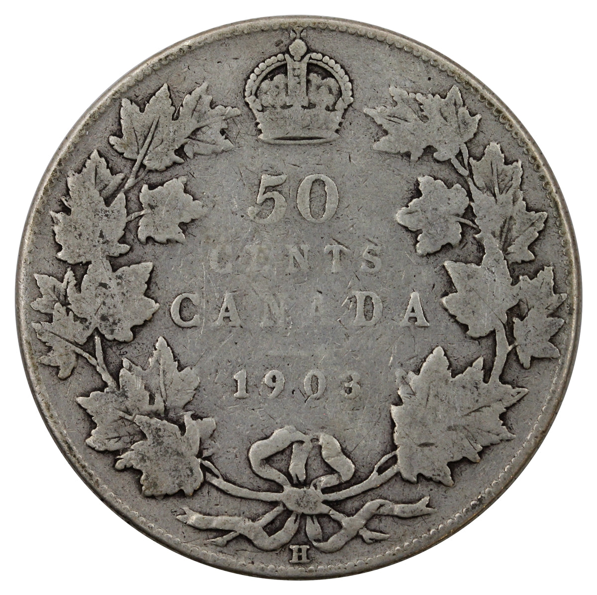 1903H Canada 50-cents G-VG (G6)